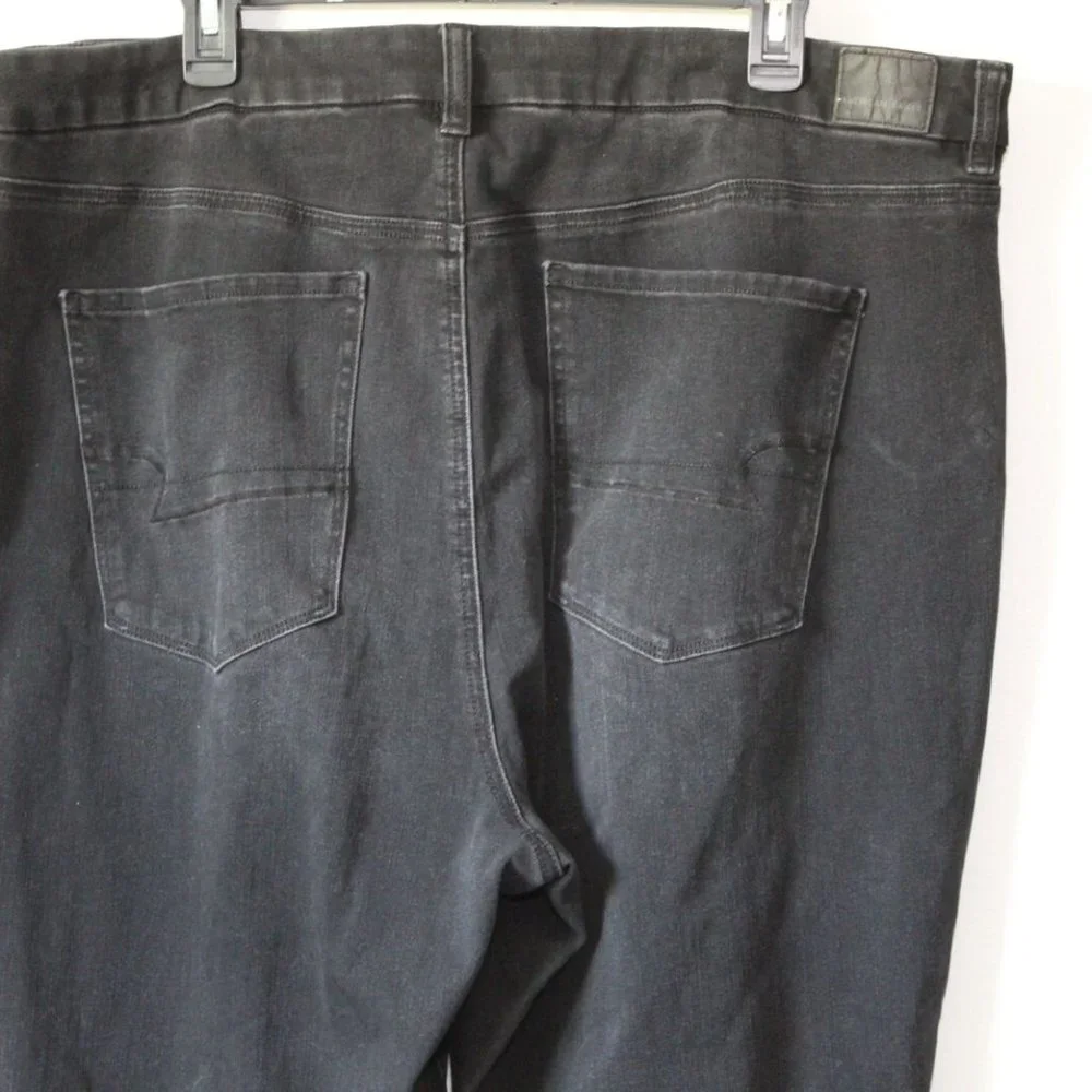 American Eagle Curvy Super Hi Rise Jegging Jeans Distressed Plus Size 24 H13693 - Picture 8 of 11